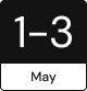 May 1-3